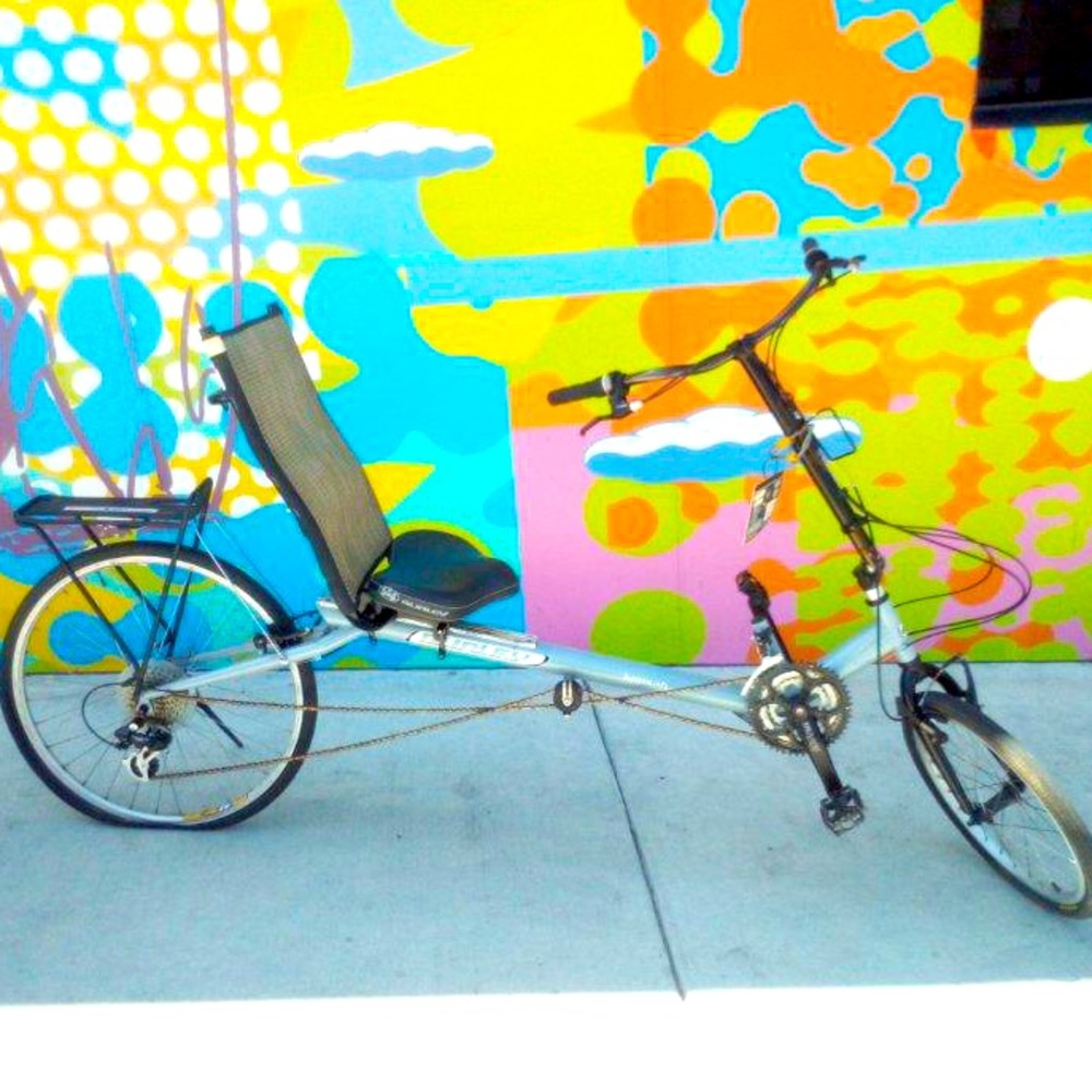 Burley Koosah Recumbent Economy Bike Grey